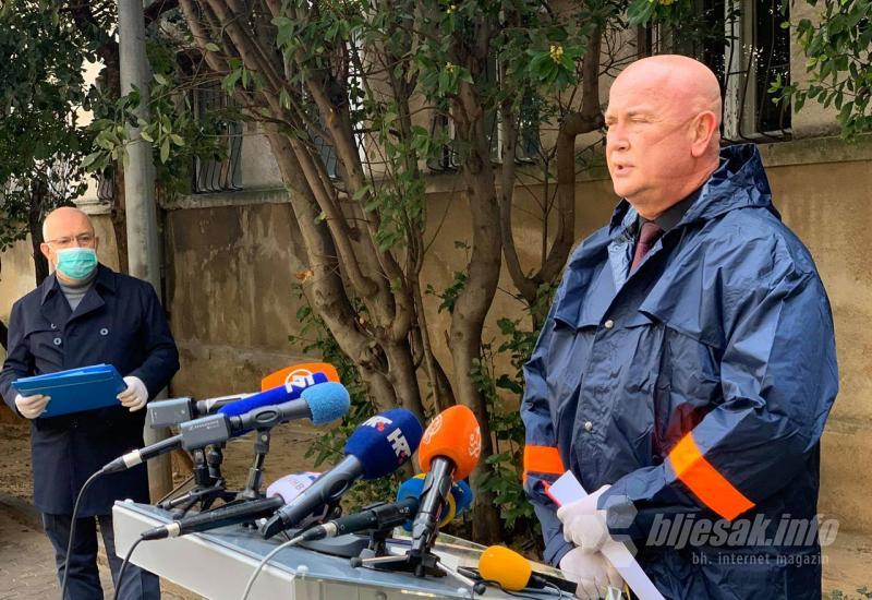 Eugen Ćubela, načelnik Županijskog stožera civilne zaštite HNŽ - SKB Mostar: Dvije osobe su u teškom stanju
