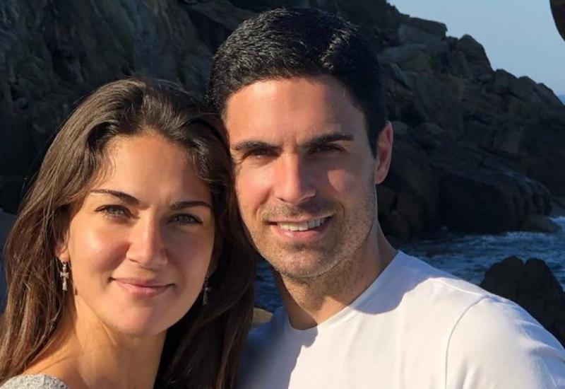 Mikel Arteta sa suprugom - Ima i dobrih vijesti: Mikel Arteta izliječio se od koronavirusa 