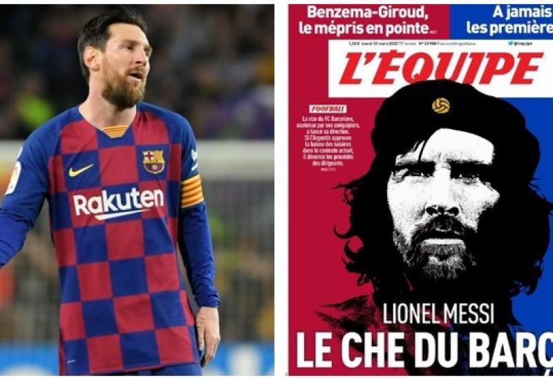 Messi je Barcelonin Che Guevara - Najpoznatiji europski sportski list prikazao Messija kao Che Guevaru 