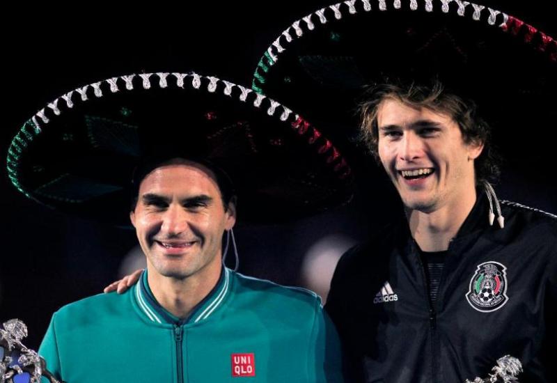 Zverev prošle godine u Meksiku sa svojim prijateljem i uzorom Federerom - Zverev: Nakon boravka u Kini, u Australiji sam mjesec dana neprestano kašljao!