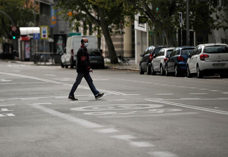 Prazne ulice Madrida - Prazne ulice Madrida, grada koji je najviše pogođen koronavirusom u Španjolskoj
