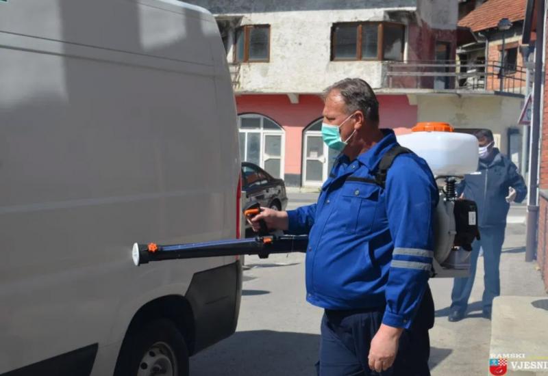 U općini Prozor-Rama provodi se dezinfekcija svih dostavnih vozila