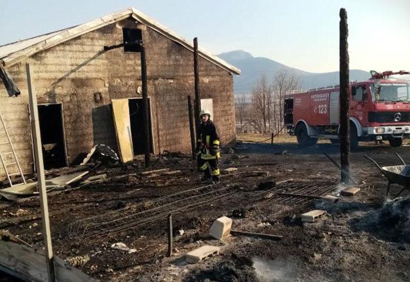 Tomislavgrad: Izgorjela farma koza - Tomislavgrad: Izgorjela farma koza