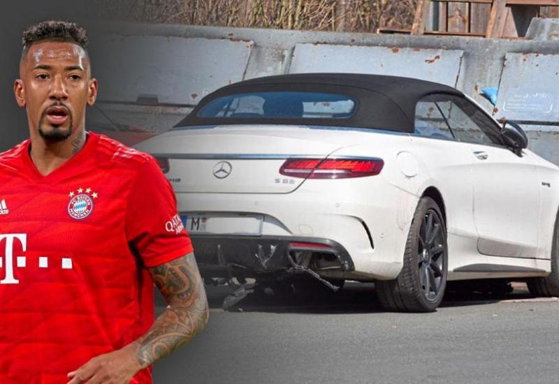 Jérôme Boateng ljubitelj je luksuznih automobila - Skupocjeni Mercedes Bayernova igrača trune na parkingu nakon udesa