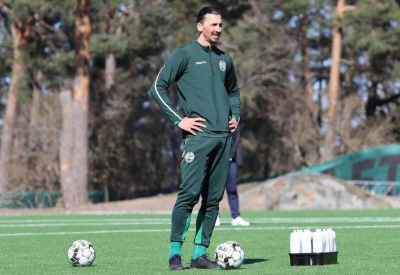 atan Ibrahimović trenira s Hammarbyjem - Švedska: Zlatan Ibrahimović trenira sa Hammarbyjem