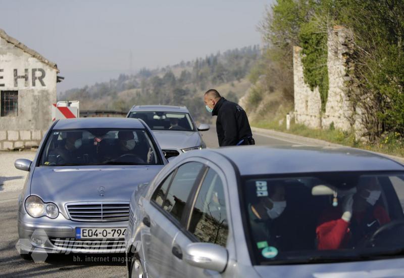 Policijski punktovi oko Mostara -  Zabrana kretanja u HNŽ-u - Policija izgubljena, zapovijed nejasna