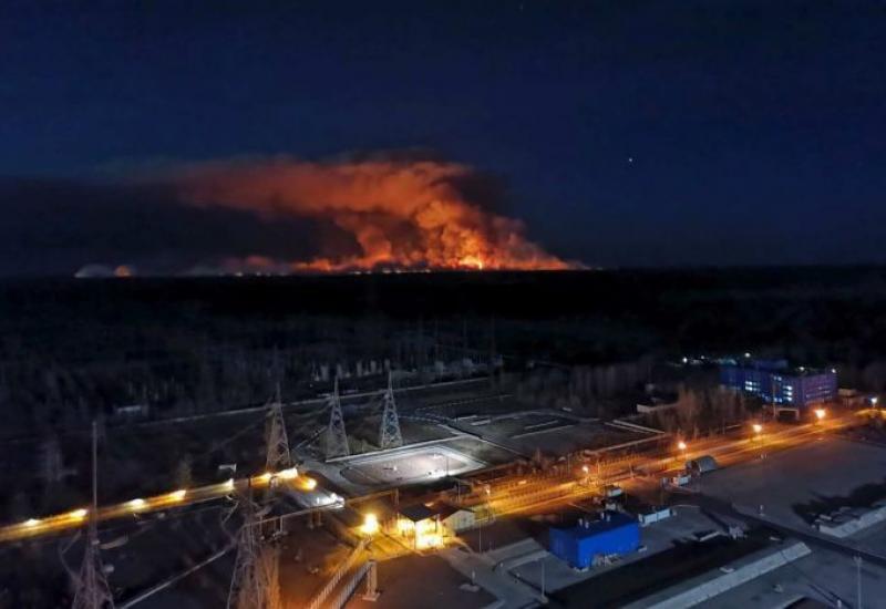 Požar se približio nuklearnoj elektrani u Černobilu