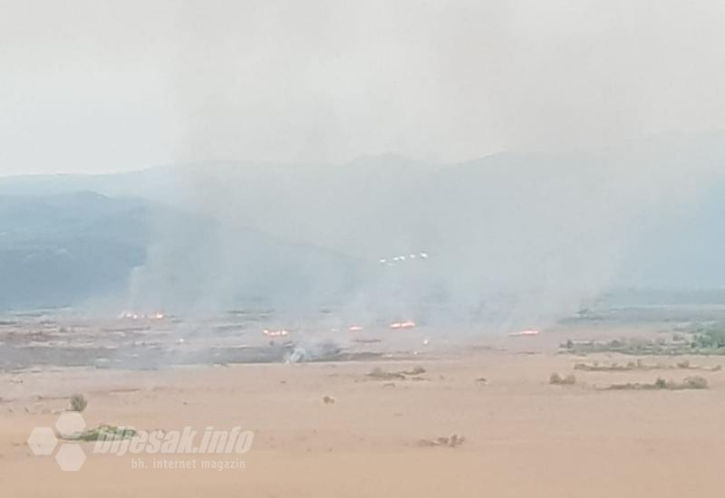 Zovko za Bljesak: Već je izgorjelo 30 hektara Parka prirode Hutovo blato
