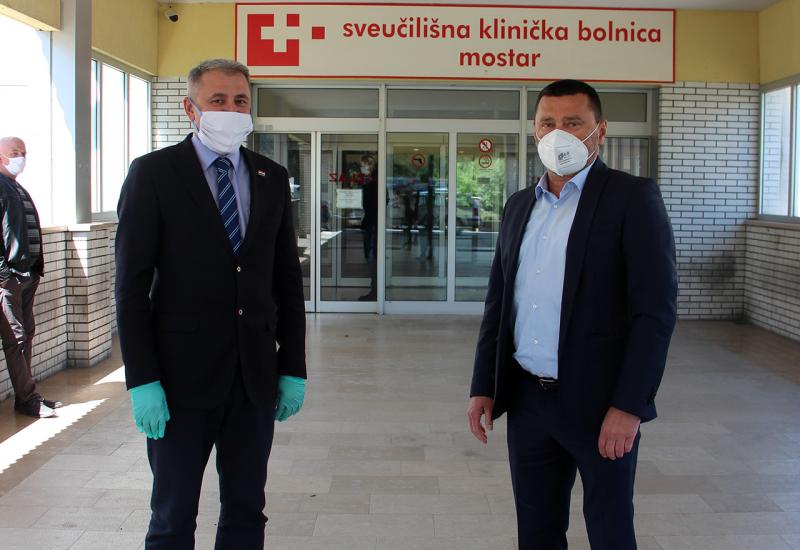 Hrvatski veleposlanik upoznao se s liječenjem od koronavirusa u Mostaru