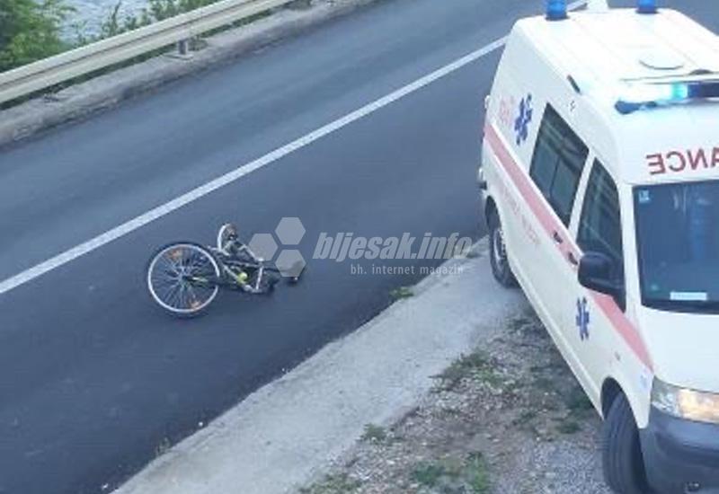 Mostar: Vozač udario biciklistu - Mostar: Vozač udario biciklistu