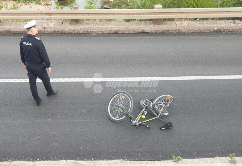 Mostar: Vozač udario biciklistu
