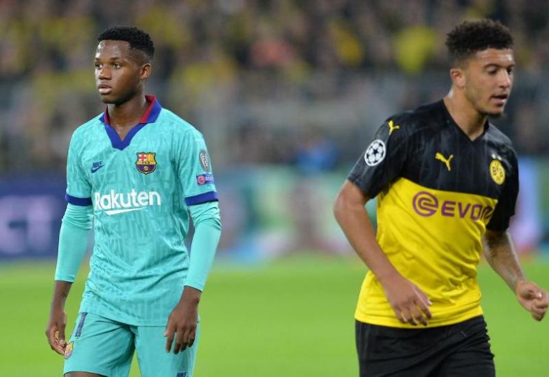 Ansu Fati (Barcelona) i Jadon Sancho (Borussia Dortmund) - Barcin veliki talent stiže na dvogodišnju posudbu u Borussijin 