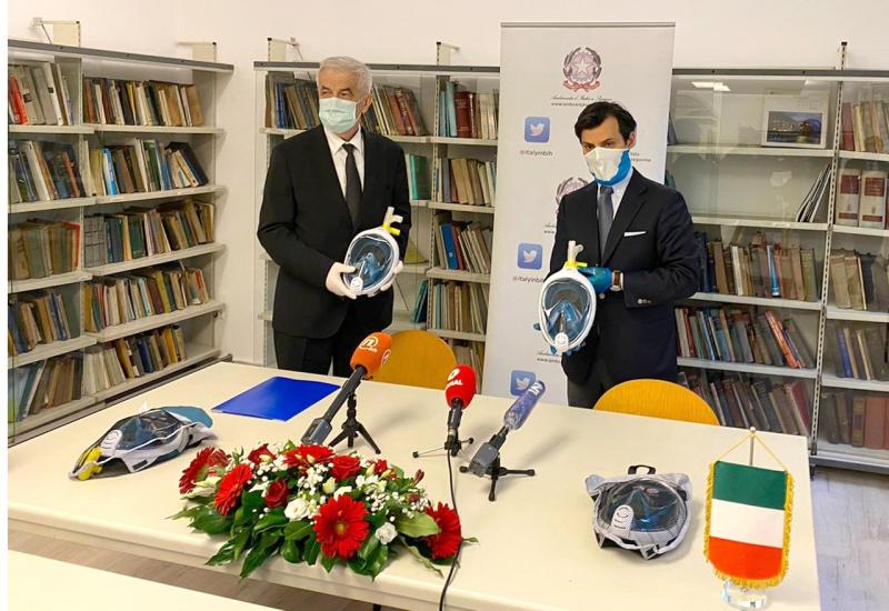 Italija nam donirala 200 respiratornih maski