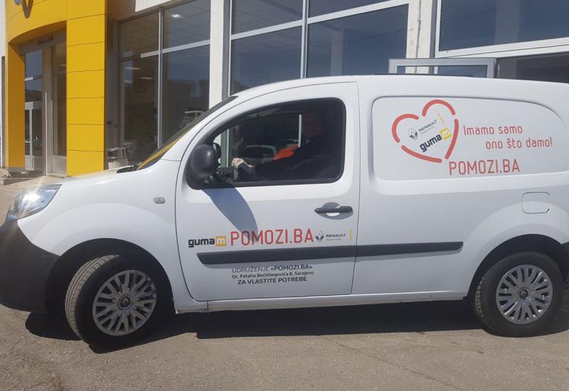 Renault BiH i GUMA M donirali auto organizaciji Pomozi.ba