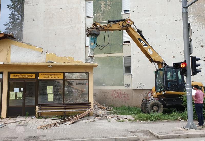 Nastavlja se rušenje bespravnih objekata u Mostaru - Nastavlja se rušenje bespravnih objekata u Mostaru