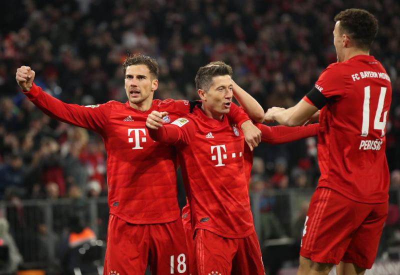 Igrači Bayerna igraju u subotu s Eintrachtom u okviru 27. kola Bundeslige - Još jedna povijesna utakmica Bavaraca: Pretiču HSV na vječitoj listi Bundeslige