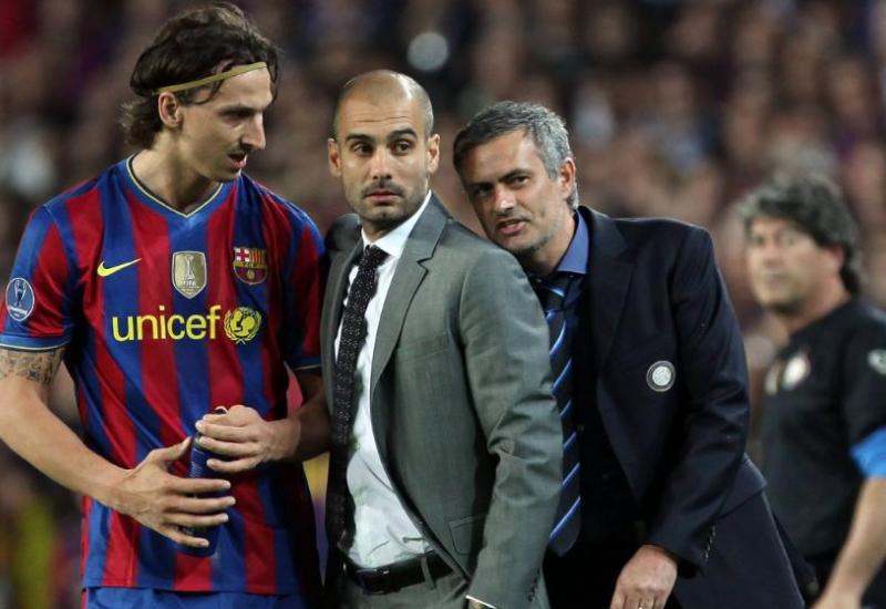 José Mourinho prisluškuje taktiku Pepa Guardiole - Ibrahimović izgleda kao netko kome je sve  - Mourinho otkrio što je šapnuo Guardioli u mitskom okršaju Barce i Intera