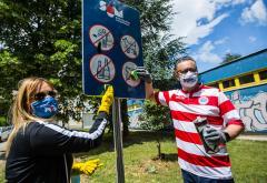 Ekološkom akcijom protiv vandalizma na mostarskom kampusu