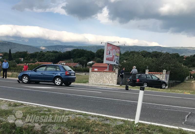 Prometna nesreća kod Mostara, vozilo završilo pokraj ceste