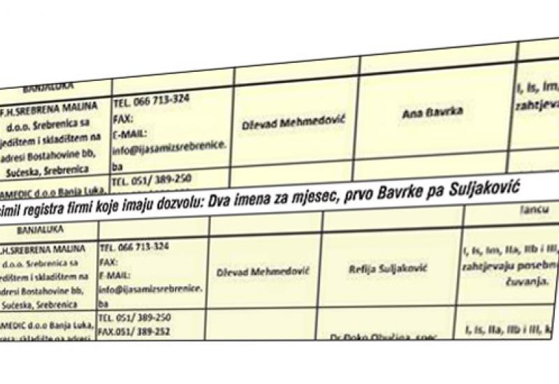 Preslik dokumentacije - Nestalo ime Ane Bavrke