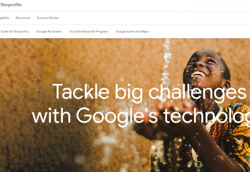 Google for Nonprofits usluga od sada dostupna i u BiH
