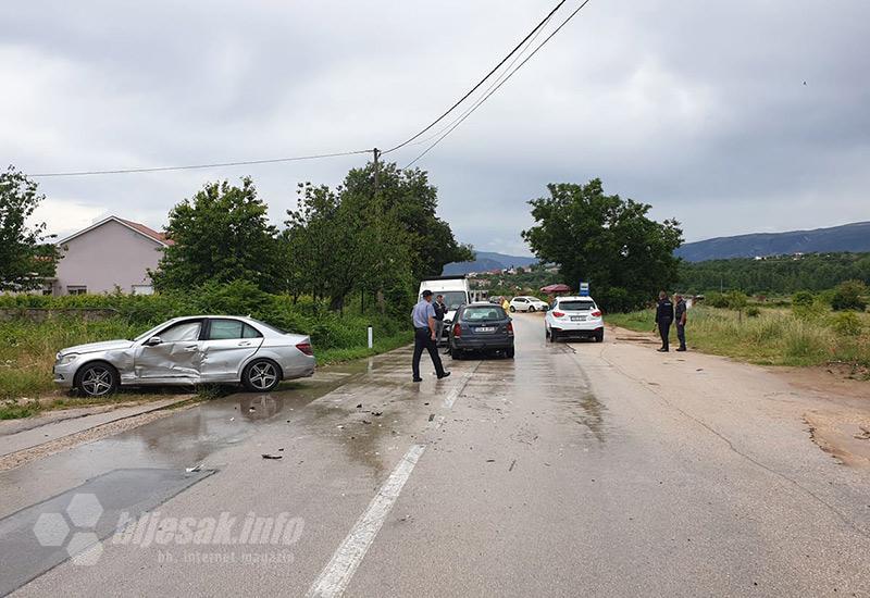 Troje ozlijeđenih u sudaru tri vozila