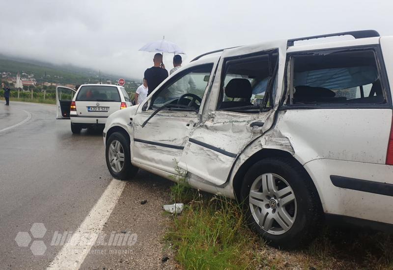 Mostar: Jedna osoba lakše ozlijeđena u sudaru kamiona i automobila - Prometna Mostar
