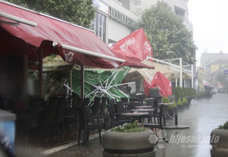 Snažna oluja u Mostaru - Silovita oluja pogodila Mostar