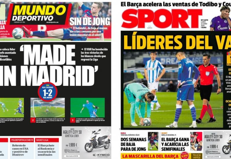 Nisu samo katalonski mediji vidjeli  - Strani mediji: Sudačke odluke su direktno utjecale na pobjedu Reala