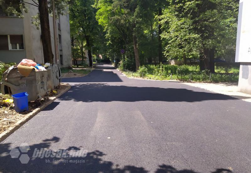 Novi asfalt u Ulici kraljice Katarine - Novi asfalt za dio ulice kraljice Katarine 