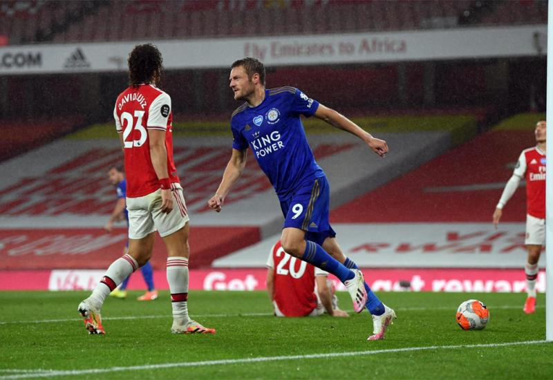 Jamie Vardy (Leicester City) - Arsenal ispustio pobjedu: Vardy nastavio pogađati za Leicester