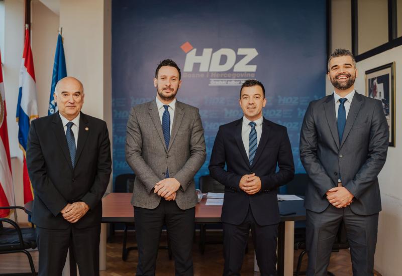 Merdžo, Zeljko, Džeba i Marinović - HDZ: Posao u Mostaru je obavljen