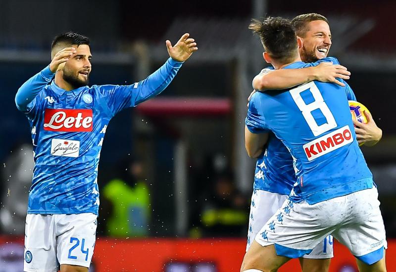 Nova pobjeda kluba sa San Paola: Napoli - Genoa 2:1 - Nastavlja se Gattusova renesansa: Mertens i Lozano za novu pobjedu Napolija