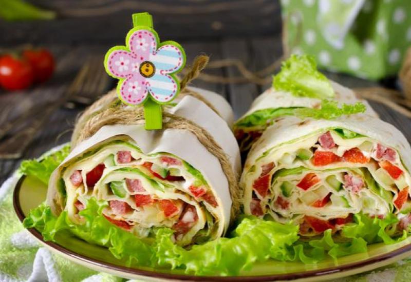 Wrap sendviči praktični su za izlet u prirodu - Tri super ideje za zalogajčiće idealne za vruće ljetne dane