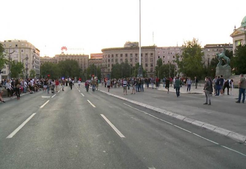 Prosvjed u Beogradu sedmi dan zaredom