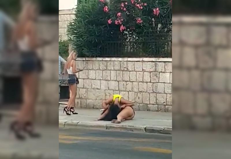VIDEO | Dvije djevojke potukle se u središtu Splita