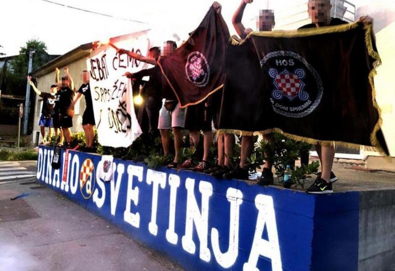 Optužena šestorka koja je u Zagrebu izvjesila uvredljiv transparent