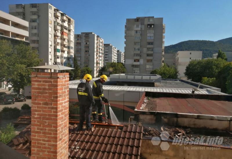 Manji požar u Mostaru