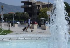 Tropske vrućine u Mostaru - svima je trebalo osvježenje