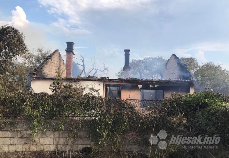 Izgorjela kuća u požaru - Gubavica: Izgorjela kuća u požaru