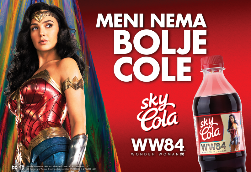 Nova edicija Sky Cole posvećena je hrabroj i pravednoj Wonder Woman