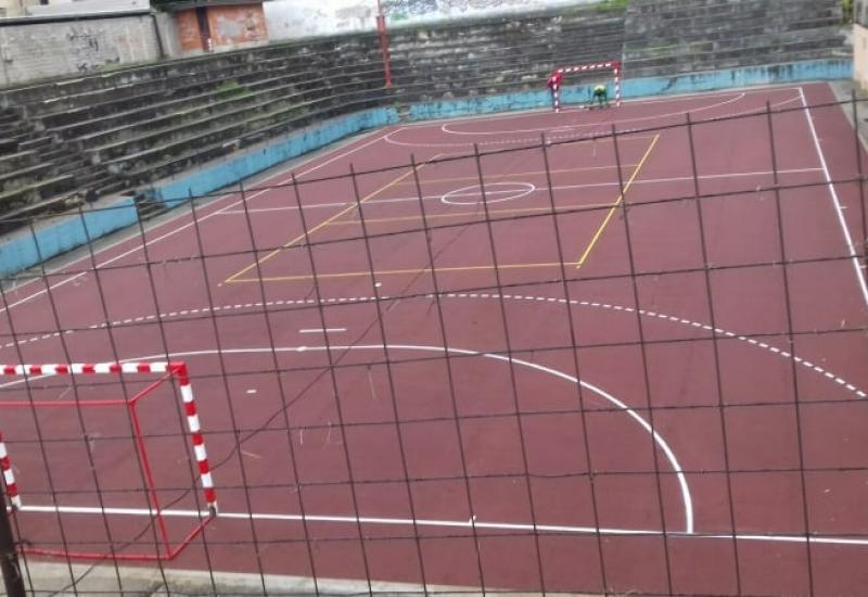 Obnovljeni Stadion malih sportova - Jablanica dobila igralište sa tartan podlogom