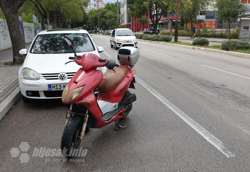 Motociklist teško ozlijeđen u Mostaru
