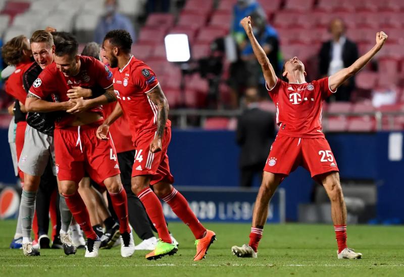 Slavlje igrača Bayerna nakon osvajanja Lige prvaka - Bayern je prvak Europe! Kingsley Coman presudio PSG-u u Lisabonu!