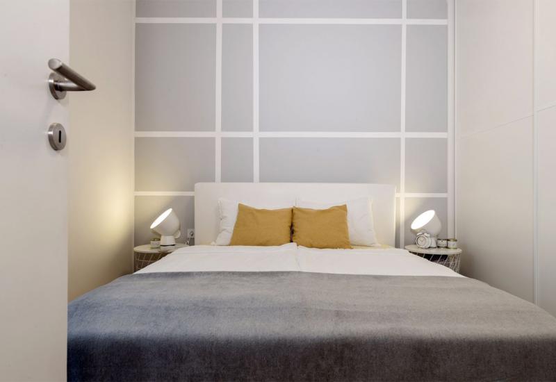 Akcentni zid kao dekoracija - Devet super rješenja za male spavaće sobe
