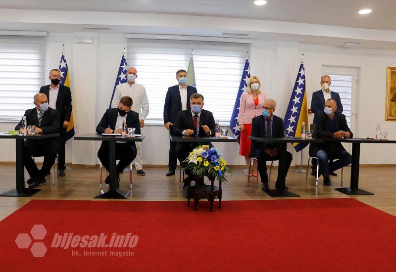 Predstavnici pet stranaka potpisali  - Potpisana Koalicija za Mostar 2020