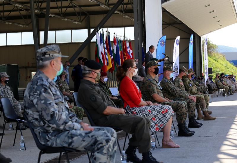 Svečanost otvaranja vježbe u kampu Butmir - EUFOR u BiH dopremio do sada najbrojnije vojno prisustvo