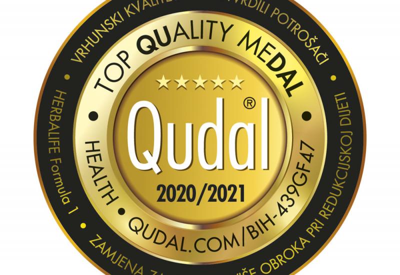 Qudal certifikat - QUDAL – certifikat kvaliteta za Herbalife Nutrition