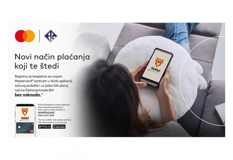 Elektroprivreda BiH i Mastercard omogućili kartično plaćanje bez naknada kroz HuHu aplikaciju