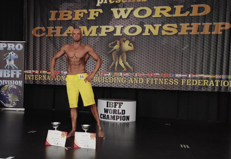 Konjičanin osvojio dvije titule na Svjetskom prvenstvu u bodybuildingu